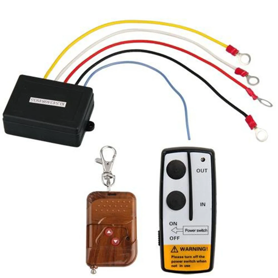 

New Brand 50ft 12V 12 Volt Wireless Remote Control Set For Truck Jeep ATV Winch High Quality