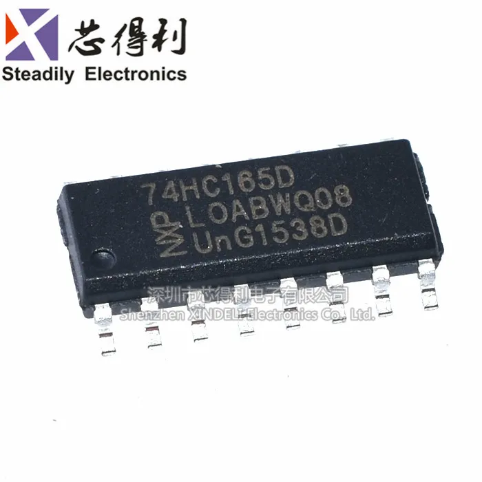 10 шт./лот новый чип 74hc165 74hc165d регистратор Logic Shift Sop 16|Интегральные схемы| |