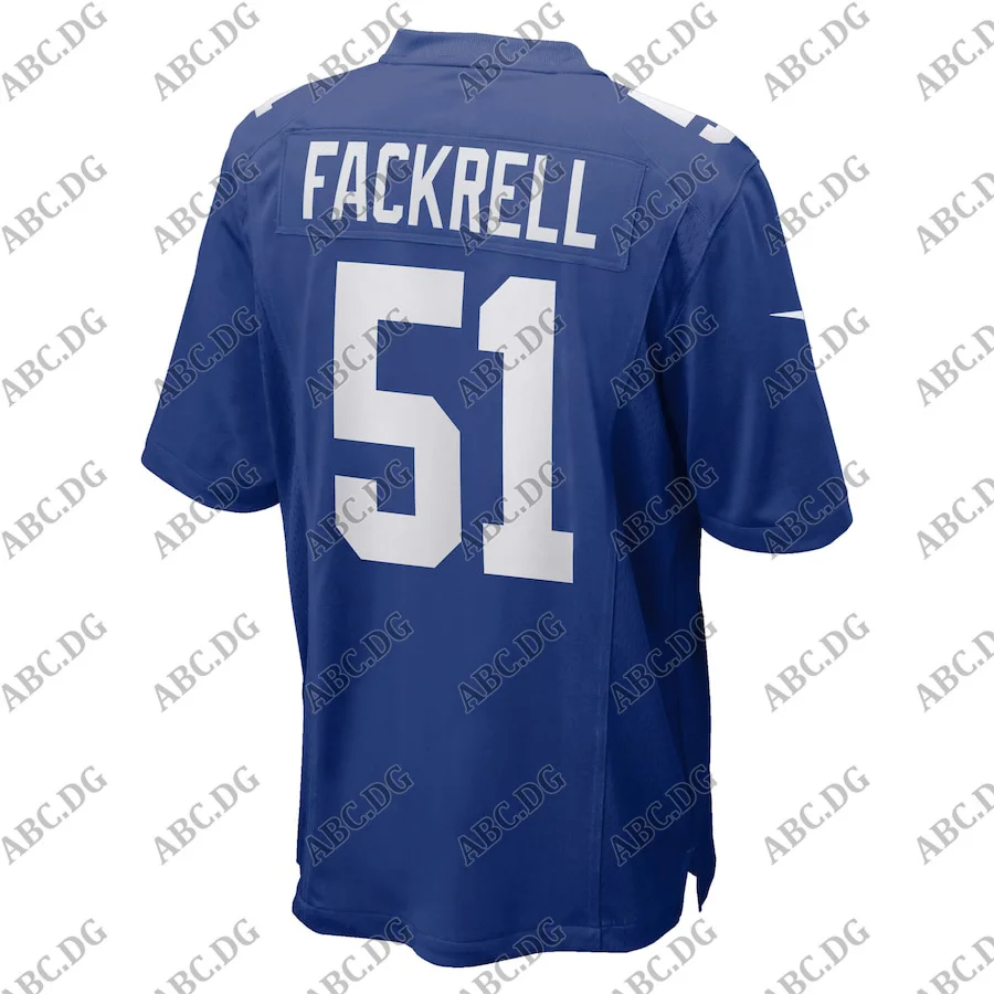 

Men Women Kid Youth New York Kyler Fackrell Royal Game Jersey