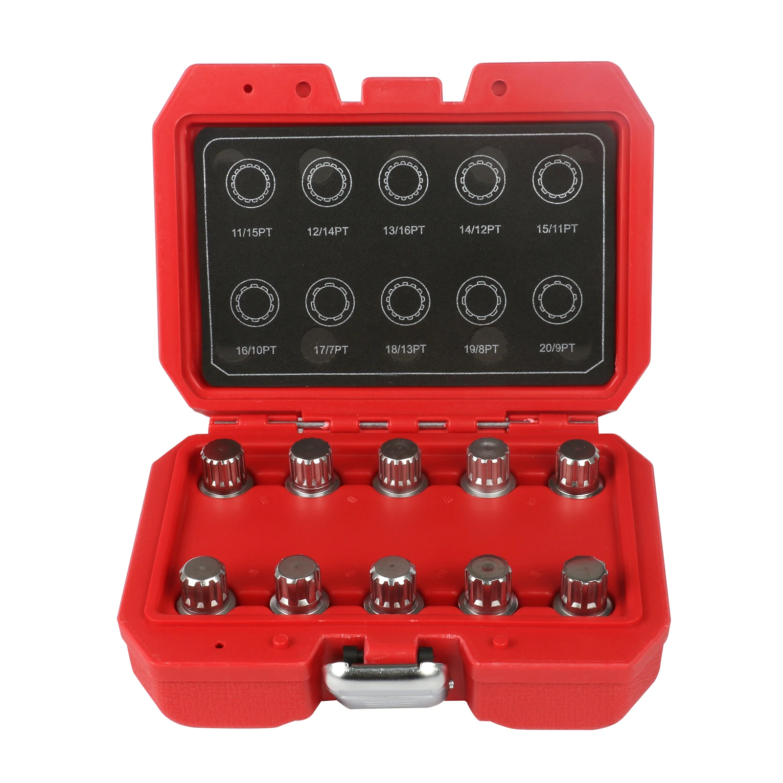 

MRCARTOOL 10PC BMW Anti-Theft Screw Disassembly Set A Set Of Convex Nuts High Quality Stainless Steel Car Repair Timing Tools