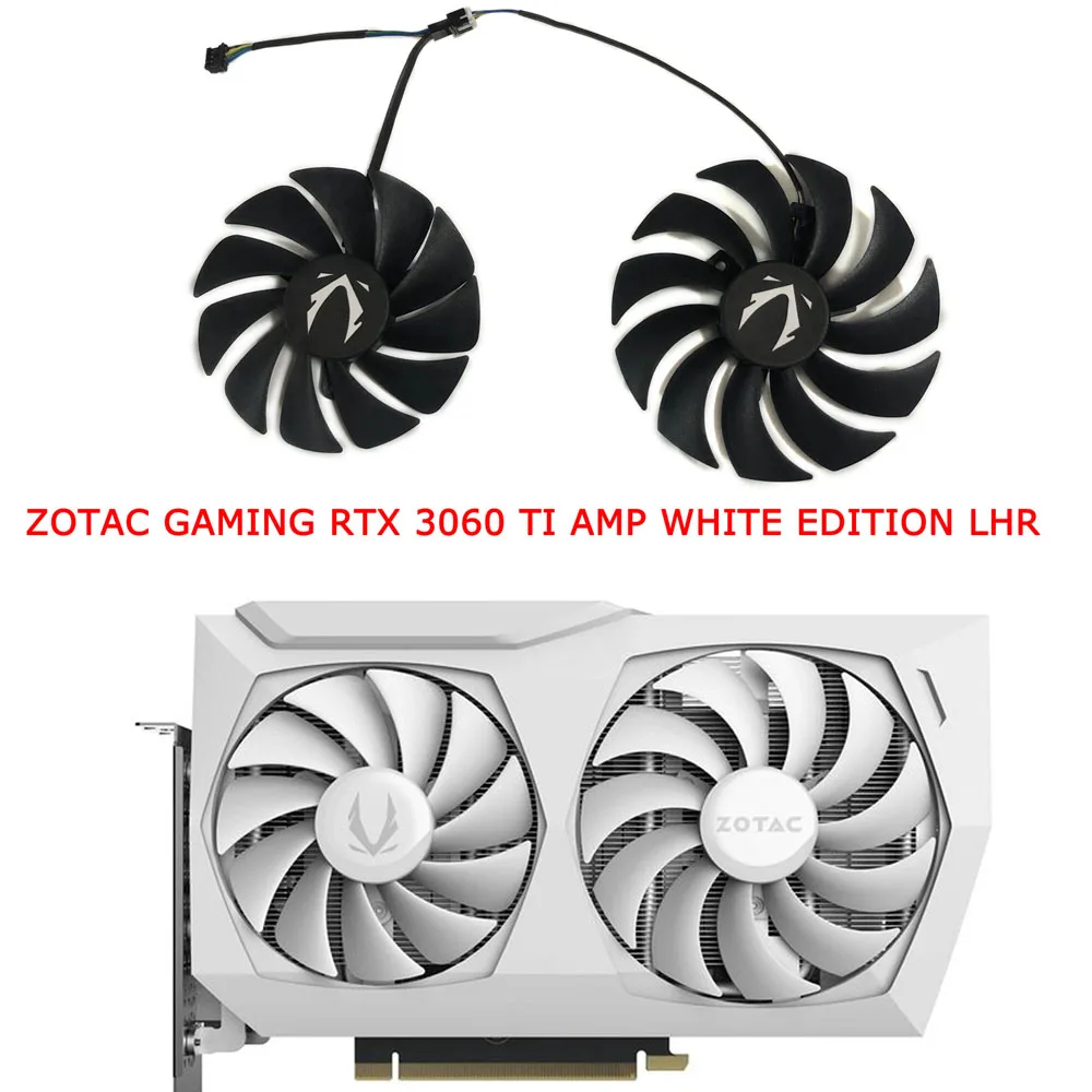 Охлаждающий вентилятор CF9015H12S CF1010U12S 2 шт./компл. для GPU VGA с двумя вентиляторами ZOTAC