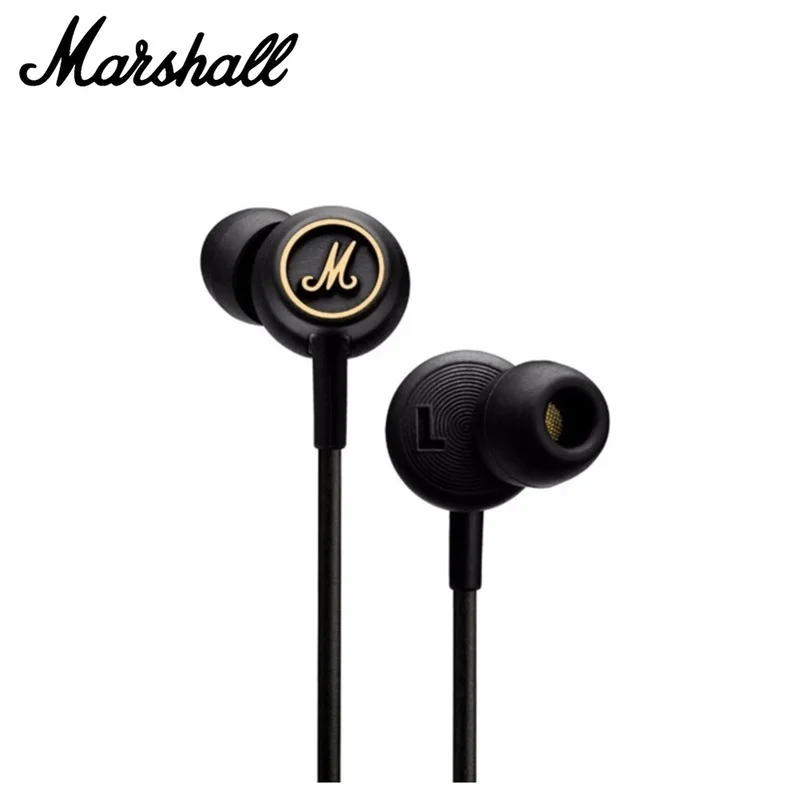 

Marshall Mode EQ 3.5mm Wireline With Microphone In-ear Earplugs HiFi Rock Bass Wireline With High Quality Gaming Headphones