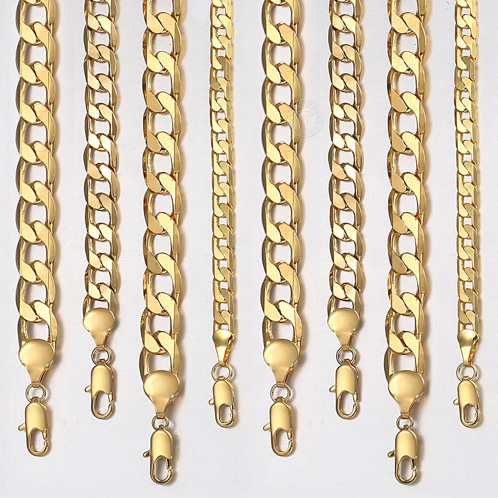 Ожерелье с золотым наполнителем LGNM50 ожерелье для мужчин и женщин|Цепочки| |