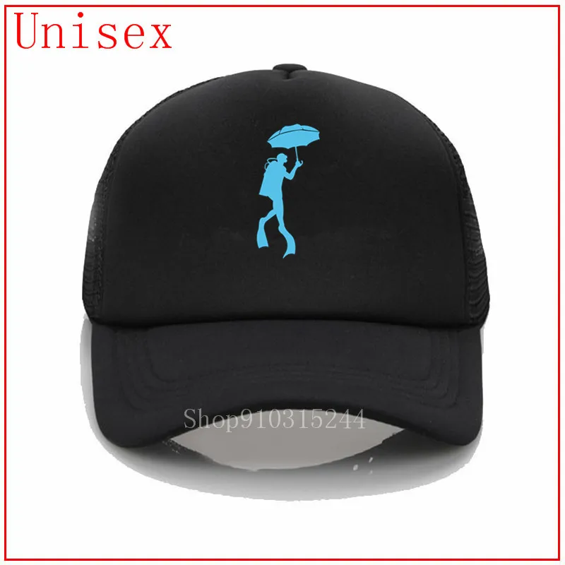 Scubrella необычная комбинация ныряльщика с помощью зонта бейсбольная кепка черного