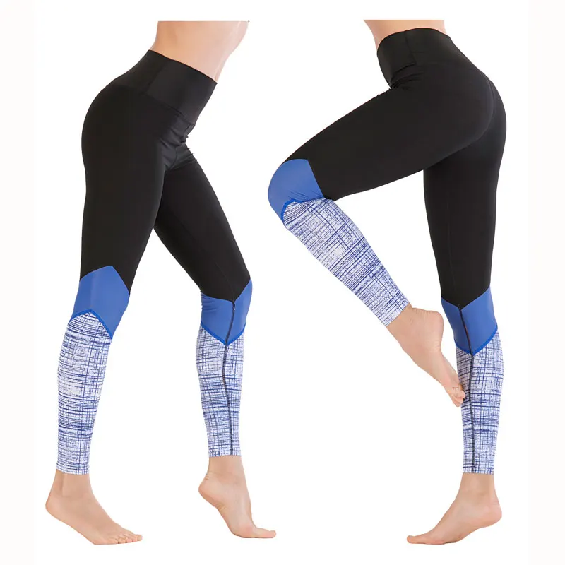 

Спортивные женские Леггинсы для йоги, компрессионные штаны для бега, джоггера, плавания, серфинга, подводного плавания, штаны, топы, защита о...