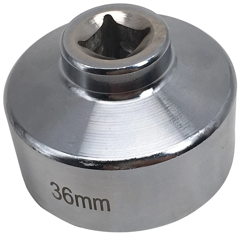 

36mm Oil Filter Socket Tool Wrench 3/8 inch Drive Cap Remover Low Profile