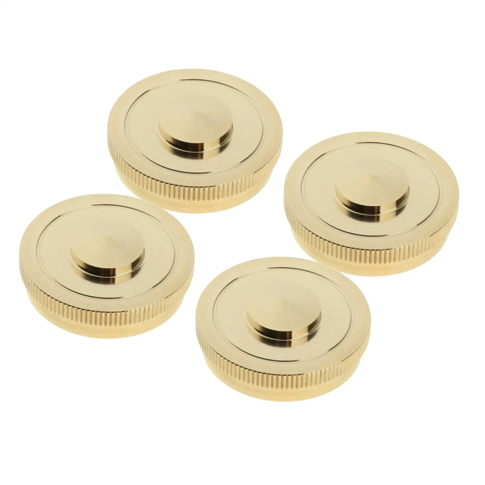 

4pcs French Horn Cylinder Cover Metal Cylinder Lower Cover French Horn Musical Instruments DIY Accessories