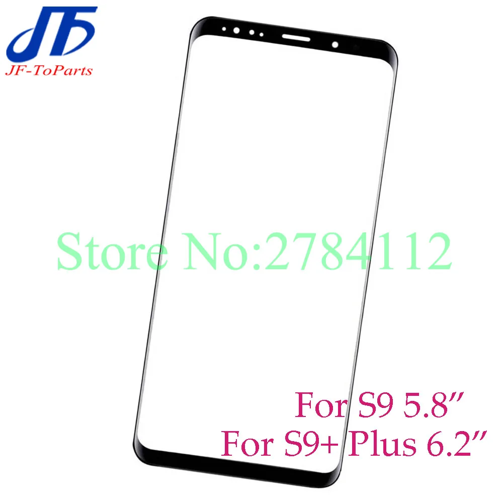 10 шт. сменная сенсорная панель для Samsung Galaxy S8 Plus + G950 G950F G955 черное переднее внешнее