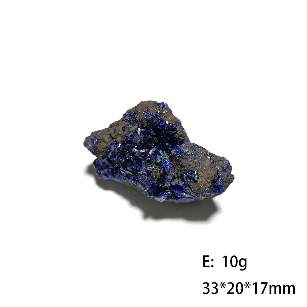 

A5-4 Natural Azurite Floater Mineral Crystal Specimen From Guangdong Province China