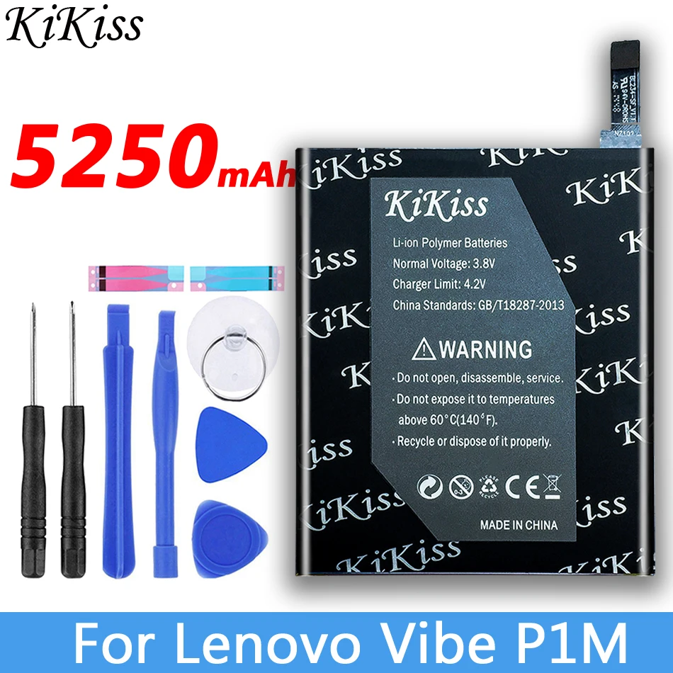 Новый Настоящее 5250 мА/ч BL234 батарея для Lenovo A5000 Vibe P1M P1MA40 P70 P70t T P70A A Мобильный