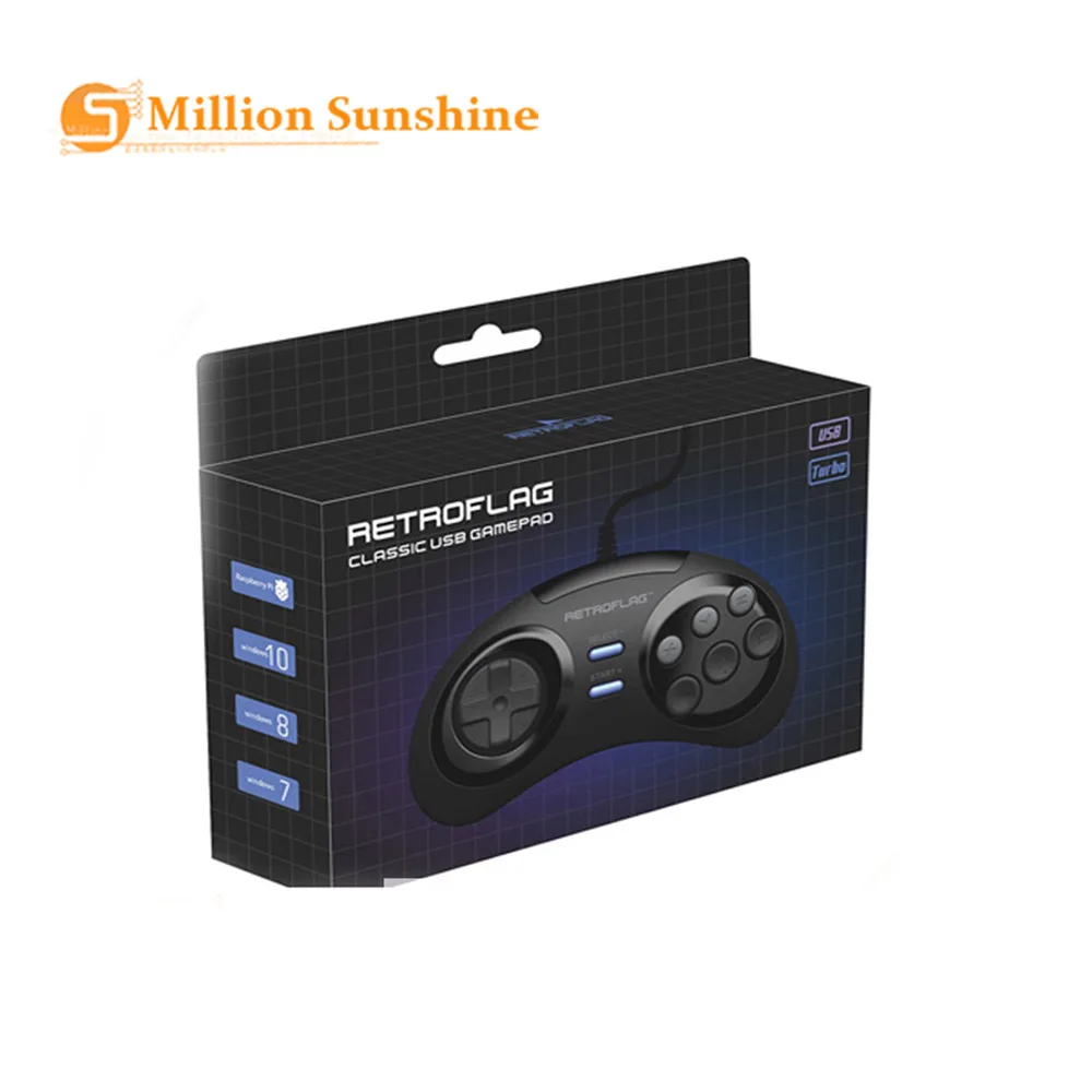 Оригинальный Проводной USB игровой контроллер Retroflag геймпад для
