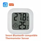 Беспроводной Bluetooth-датчик температуры Tuya, совместимый с приложением SmartLife