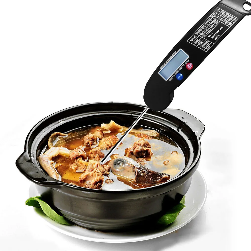 

Food Probe Temperature Measuring Tool Electronic Cooking BBQ Meat Thermometer Electronic Oven Waterproof Kitchen Tools