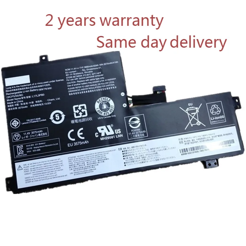 

Original L17M3PB0 L17C3PG0 L17L3PB0 5B10Q13163 Laptop Battery For Lenovo chromebook 500E-81es,100e-81ER 300E-81H0