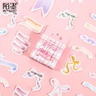 46 шт.кор. kawaii бант декоративные наклейки из бумаги васи Скрапбукинг палочки милые этикетки diy дневник альбом стикер для канцелярских товаров аксессуары