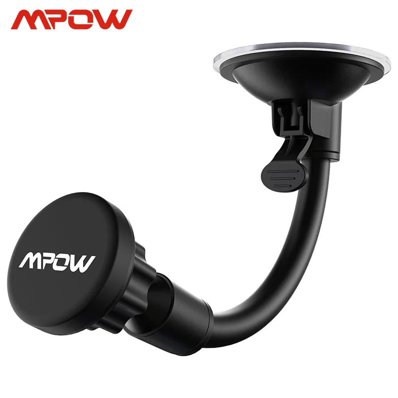 Mpow MCM13 Регулируемый магнитный автомобильный держатель для телефона Универсальная автомобильная подставка с металлической пластиной для iPhone samsung huawei Xiaomi