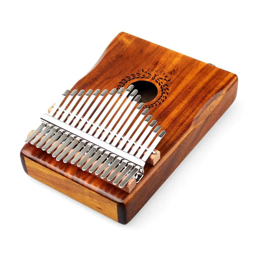 17 клавиш EQ калимба Акация игрушечное пианино Mbira музыкальный инструмент Африка