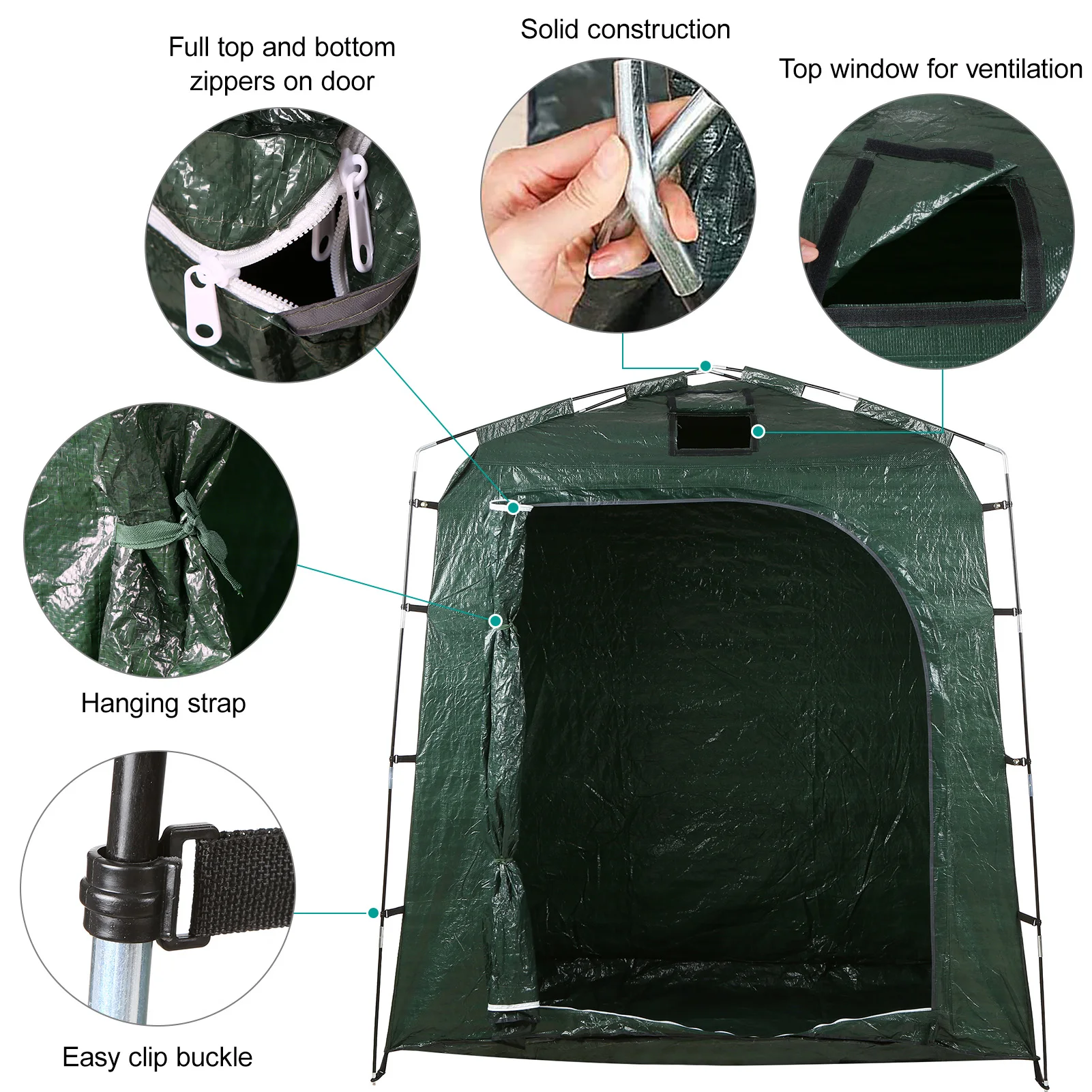 Водонепроницаемый УФ-защитный наружный навес для велосипеда сада бассейна