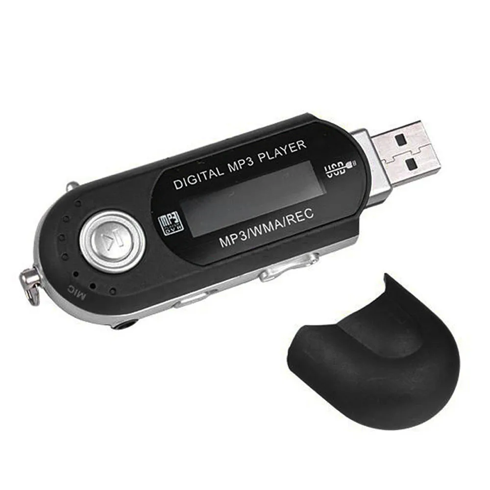 20#8 GB MP3 флеш-диск USB 2,0 lcd мини MP3-плеер с fm-радио Диктофон мини USB флэш цифровой экран lcd