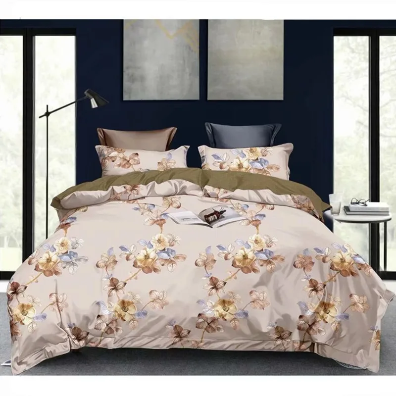 

Duvet Cover Set Queen Size Bedding Set Luxury Boys Girls Home Bedclothes King Full Double Single Floral Comforter Covers