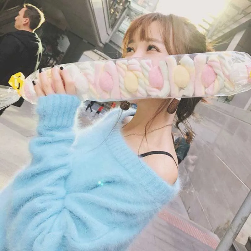 Свитера платье свитер мохер длинная пушистая кофта женская теплая трикотаж