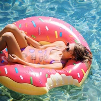 summer seat ring toy buoy mattress thickened summer float toy circle outdoor activities inflatable donut swimming ring pool