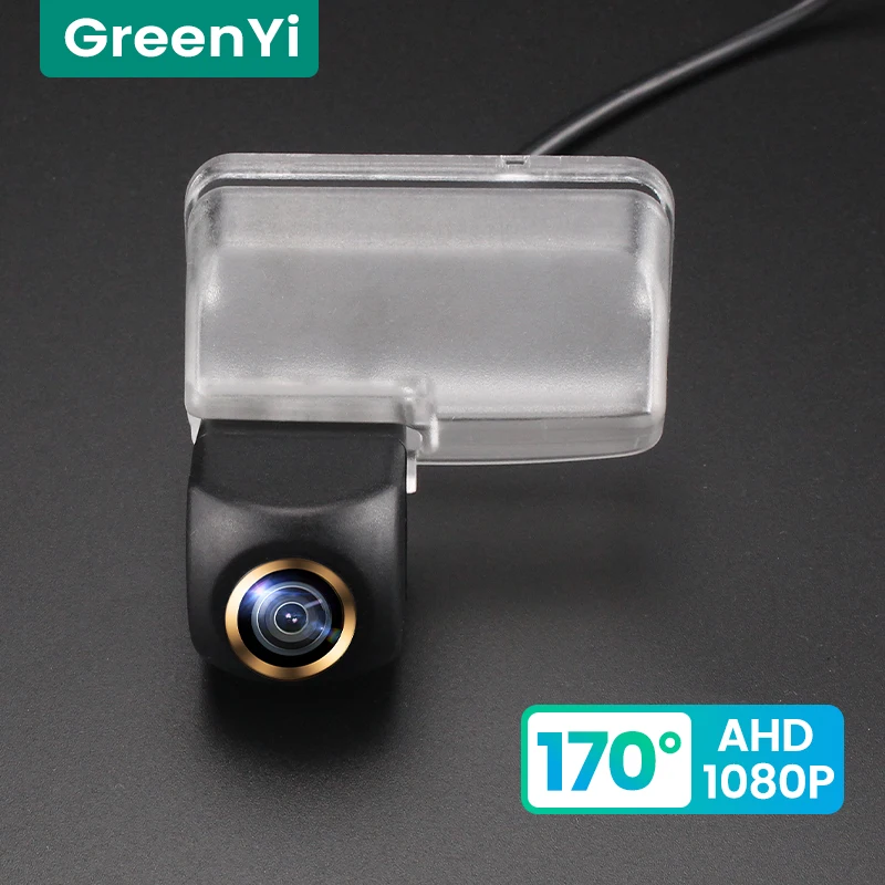 

GreenYi 170 ° HD 1080P автомобильная камера заднего вида для Citroen C4L 2013 2014 ночного видения обратный реверсивный 4-контактный автомобильная парковка AHD
