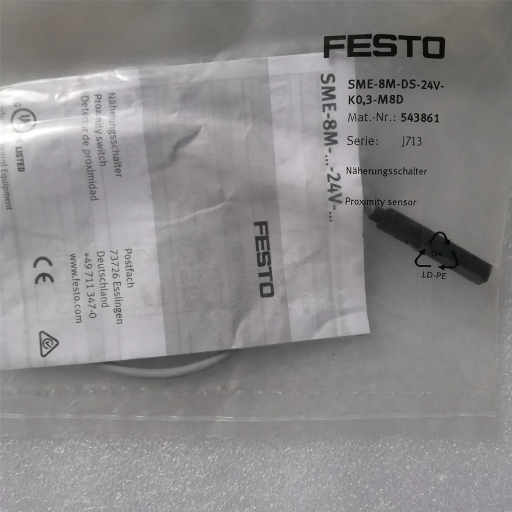 

FEST0 Proximity sensor SME-8M-DS-24V-K0,3-M8D 543892