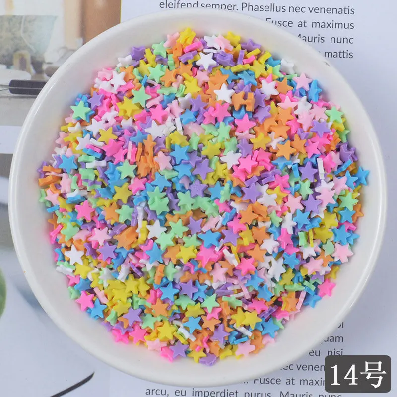 Slime toy 14 20 г поддельные спринклеры украшения для слайма наполнитель DIY slime поставщиком моделирование конфеты торт десерт Аксессуары игрушка для детей подарок - Цвет: Slime toy 14