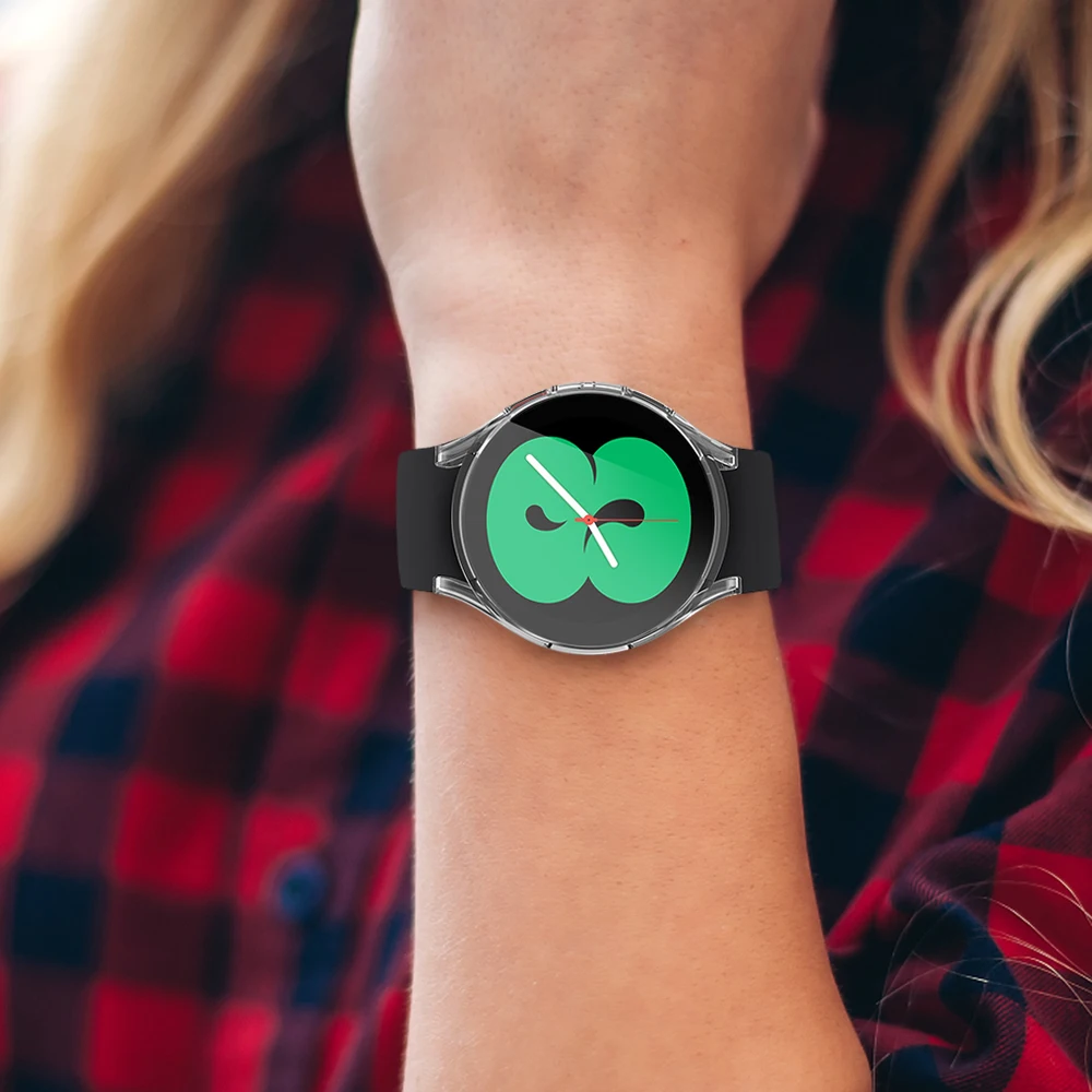 Watch Case for Samsung Galaxy Watch 4/5 40mm 44mm Screen Protector TPU All-Around Bumper Protective Cover for Watch 5 40mm 44mm