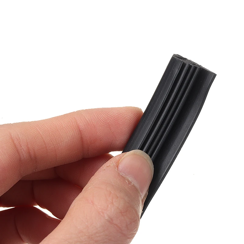

1pc 1.6M U-Type Rubber Car Dashboard Edge Sealing Strip Noise Insulation Soundproof DIY Accessories For Toyota Honda Ford