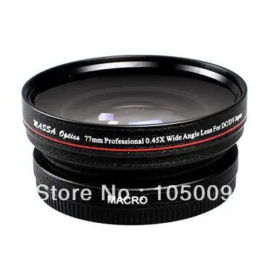77 мм 0 45x77 широкоугольный объектив с макроконвертером для canon nikon pentax fuji olympus
