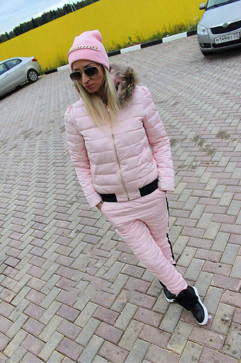 Комплект: укороченный топ и юбка на молнии новинка 2019 зимний костюм с густым