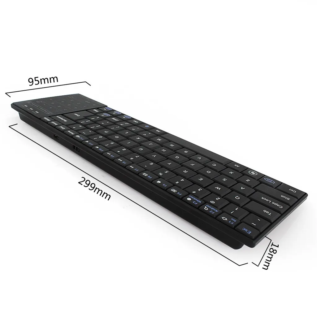 

Office Entertainment Desktop Pc Gamer Laptop Wireless Multimedia Keyboard Dual Bluetooth Modedigital Touchpad Response Sliding