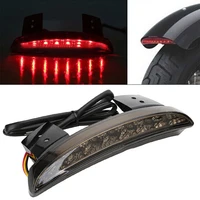 12v motorcycle tail light turn signal rear fender edge brake lights for touring motorcycles replacement modified accessories
