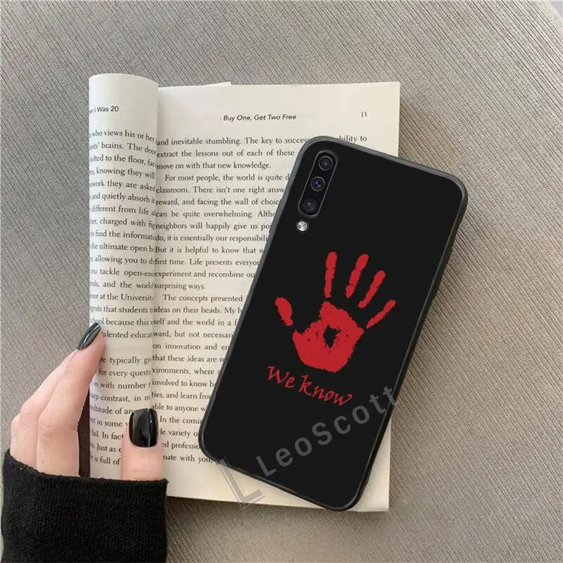 

Skyrim Dark Brotherhood Phone Case For Samsung A40 A31 A50 A51 A71 A20E A20S S8 S9 S10 S20 Plus note 20 ultra