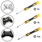 Игровая Отвертка T6 T8 T10, инструмент для ремонта игровой отвертки для контроллера Nintendo Xbox 360 PS3PS4, прочный портативный инструмент для ремонта