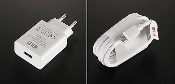 Оригинальное зарядное устройство для путешествий с быстрой зарядкой с usb-кабелем type-C 1 м для Elephone soldier 5,"