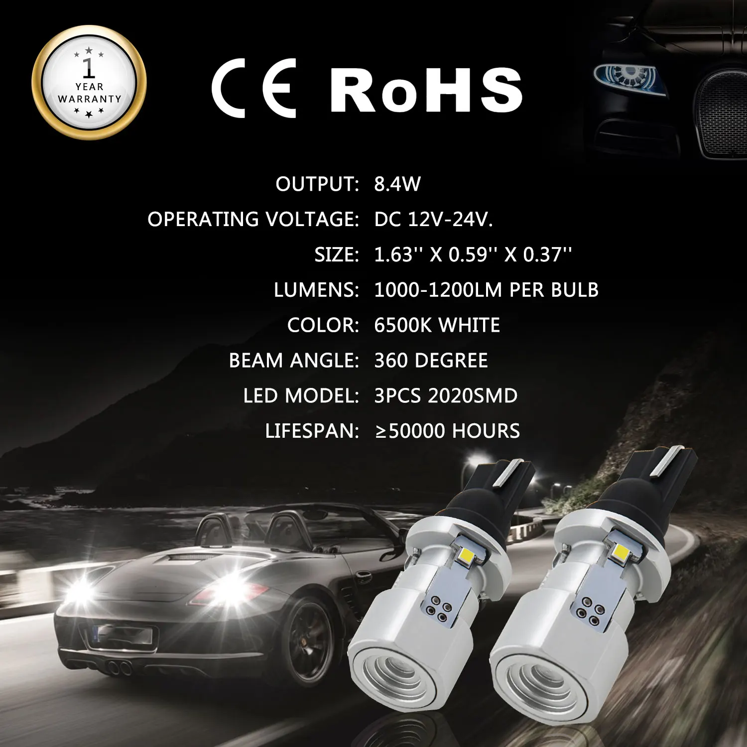2 шт. W16W светодиодный светильник заднего хода Canbus T15 для Volkswagen VW CC GTI Passat B7 Tiguan Sharan Scirocco