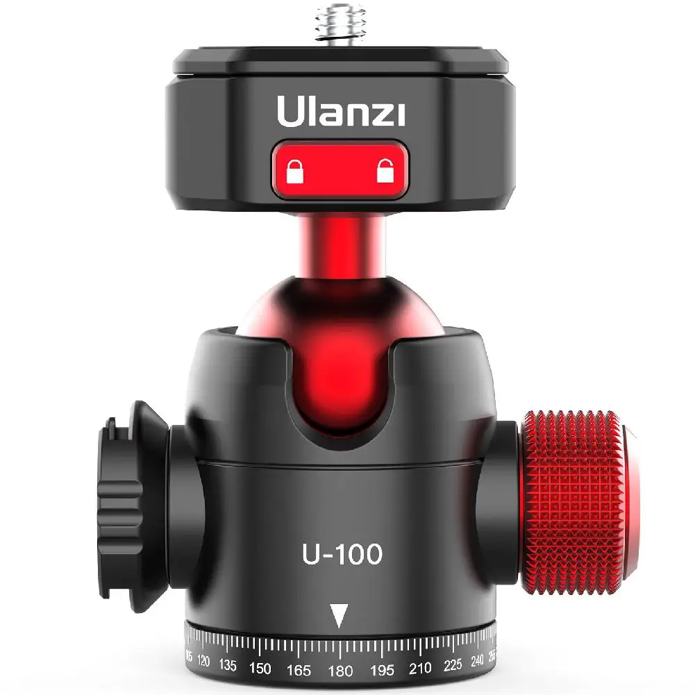 

Для Ulanzi U100 Камера держатель быстросъемное крепление 360 ° панорамная съемка Холодный башмак быстросъемный держатель для занятий спортом Кам...