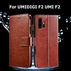 Защитный чехол-книжка для телефона UMIDIGI F2 6,53 дюйма, роскошный кожаный чехол для телефона UMI F2, чехол-бумажник, чехол s