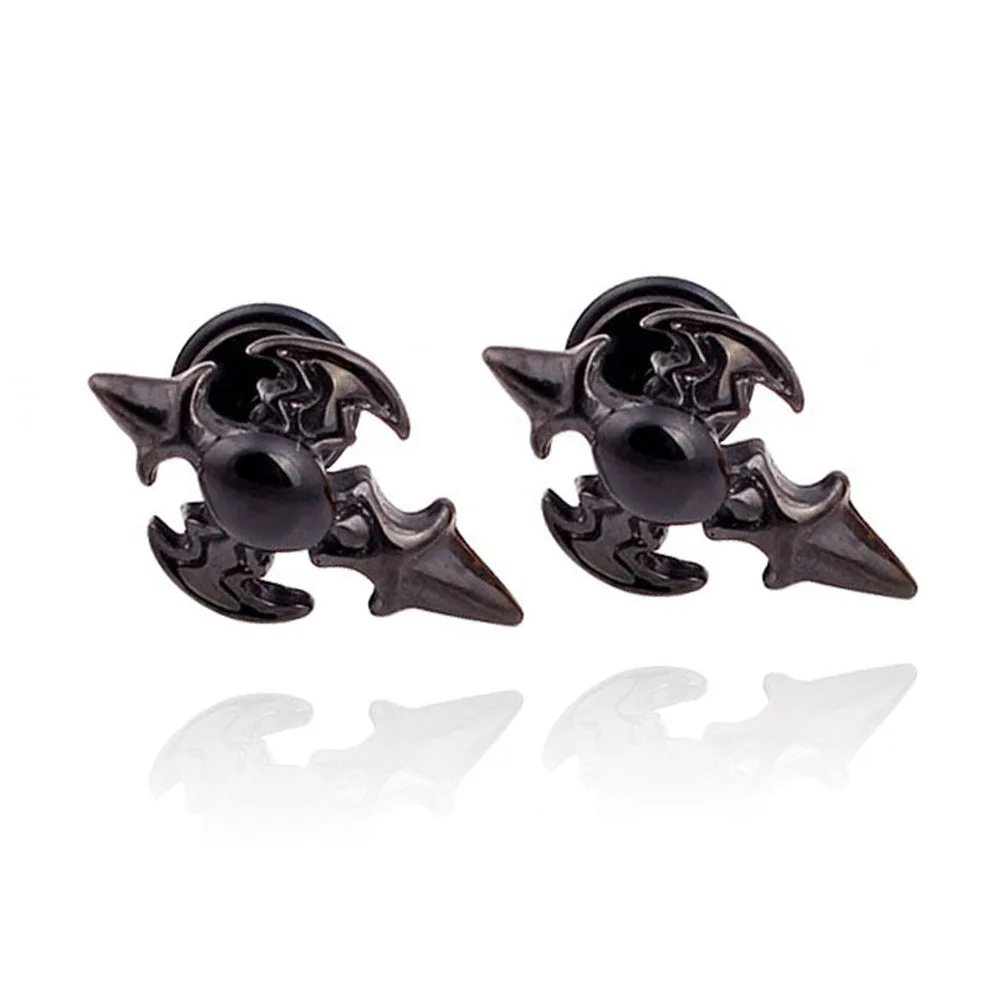 

Classic Unisex Small Stud Earrings Man Women Classic Punk Stainless Steel Party Ear Jewelry Gift FreeShipping