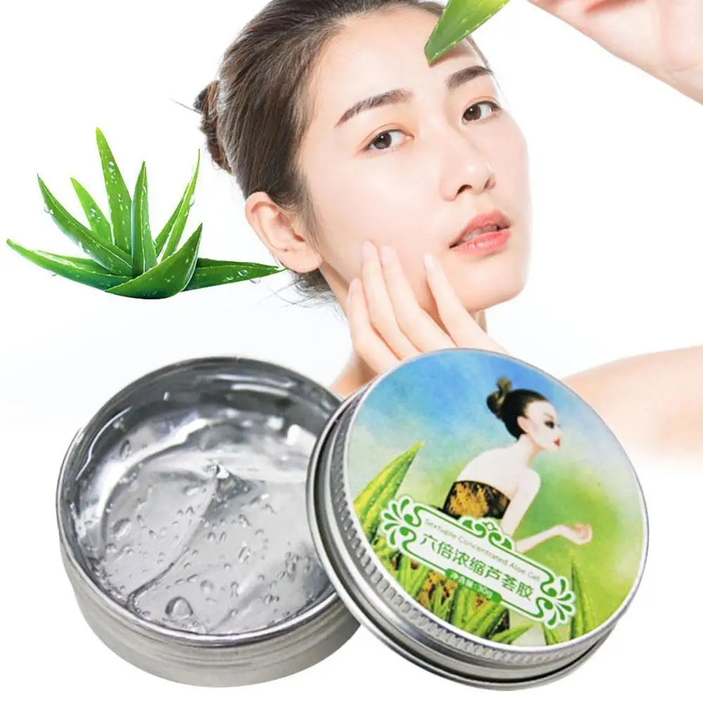 Высококачественный 30 мл натуральный Гладкий гель от акне с алоэ вера крем для