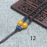1pcs hand knited necklace silk thread knot cord for pendant long cord handmade sweater pendant rope jade jewelry accessories