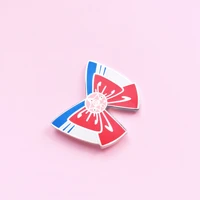 sailor moons sailor suit bow hard enamel pin kawaii gorgeous bows brooch anime fan collect badge fashion unique jewelry gift