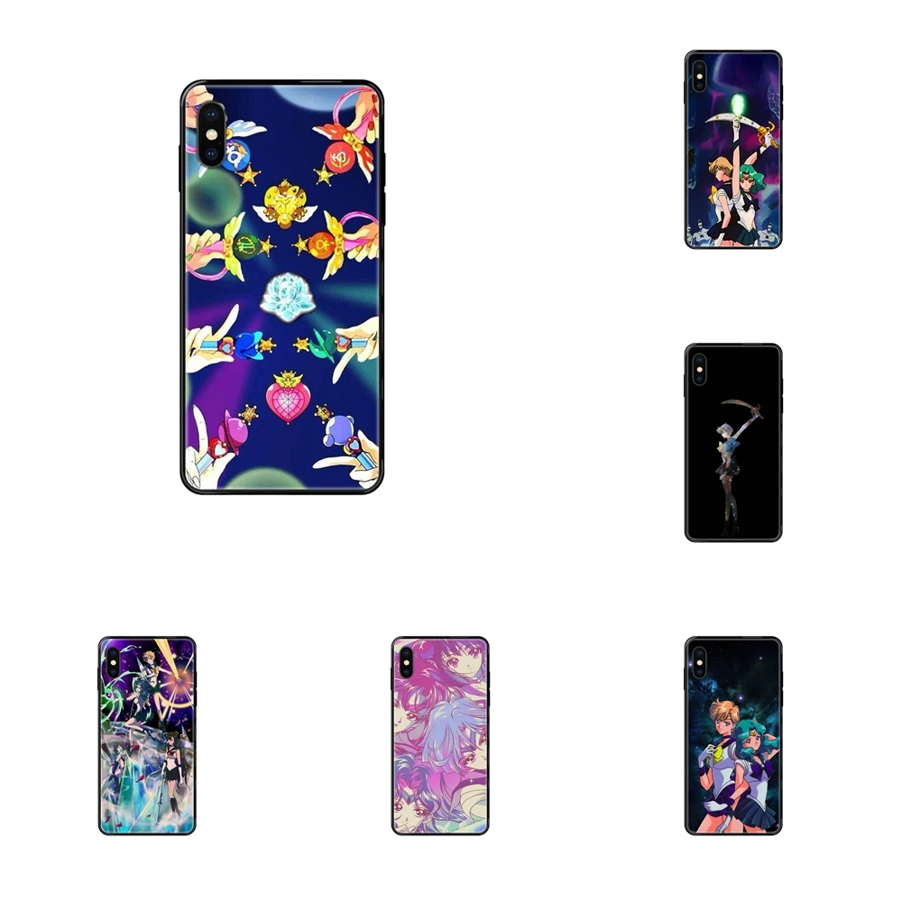 Любимый Сейлор Уран милый черный мягкий художественный принт чехол для Xiaomi Mi Max