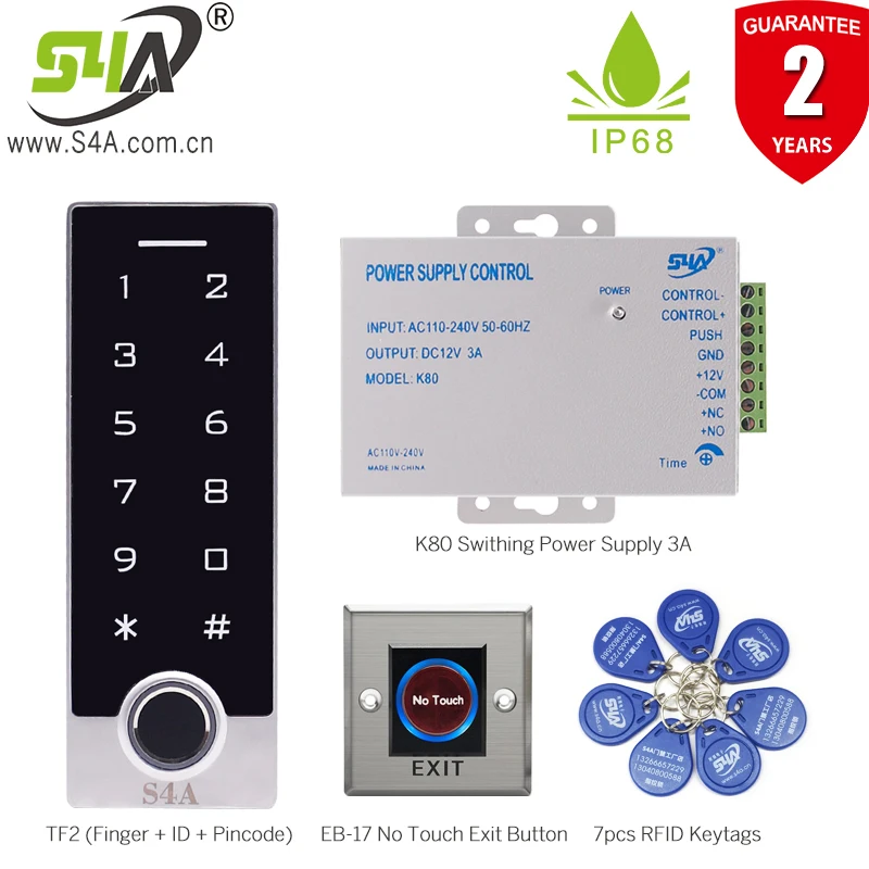 S4A сканер отпечатков пальцев для наружной клавиатуры контроля доступа