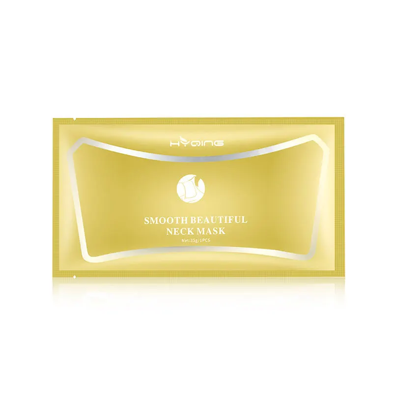 3 шт. коллагеновая кристальная маска для шеи укрепляющая затяжка крем лица против