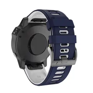 26 мм силиконовый ремешок для часов Fenix 6X 5X ремешок для браслета с релейными лентами для Fenix 5X 3 3 ч