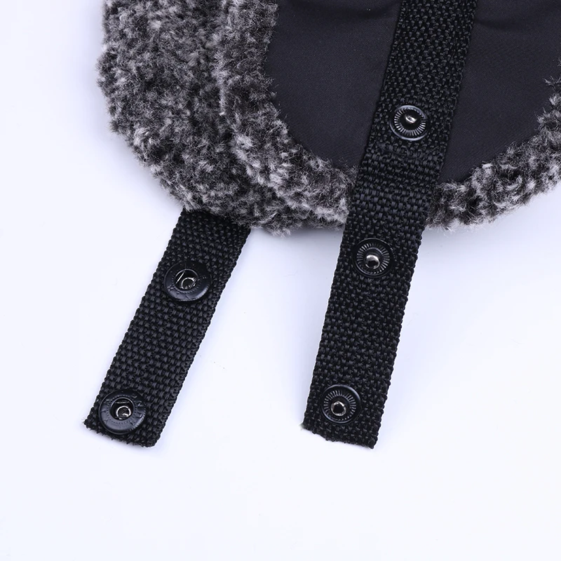 

Teens Kids Girl Boy Winter Warm Hat Faux Cashmere Russia Ushanka Earflap Windproof Bomber Hat Thermal Plush Trapper Snow Ski Cap